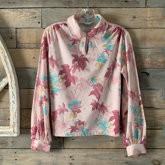 Vintage Floral Blouse - Picture 1 of 6